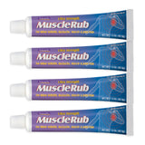 Natureplex Baume Musculaire Ultra Fort, emballage du lot de quatre.