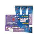 Natureplex Baume Musculaire Ultra Fort, vue arrière; emballage pratique pour achat en lot.