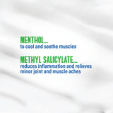 Natureplex Baume Musculaire Ultra Fort, texture crème visible sur peau, pénétration rapide.