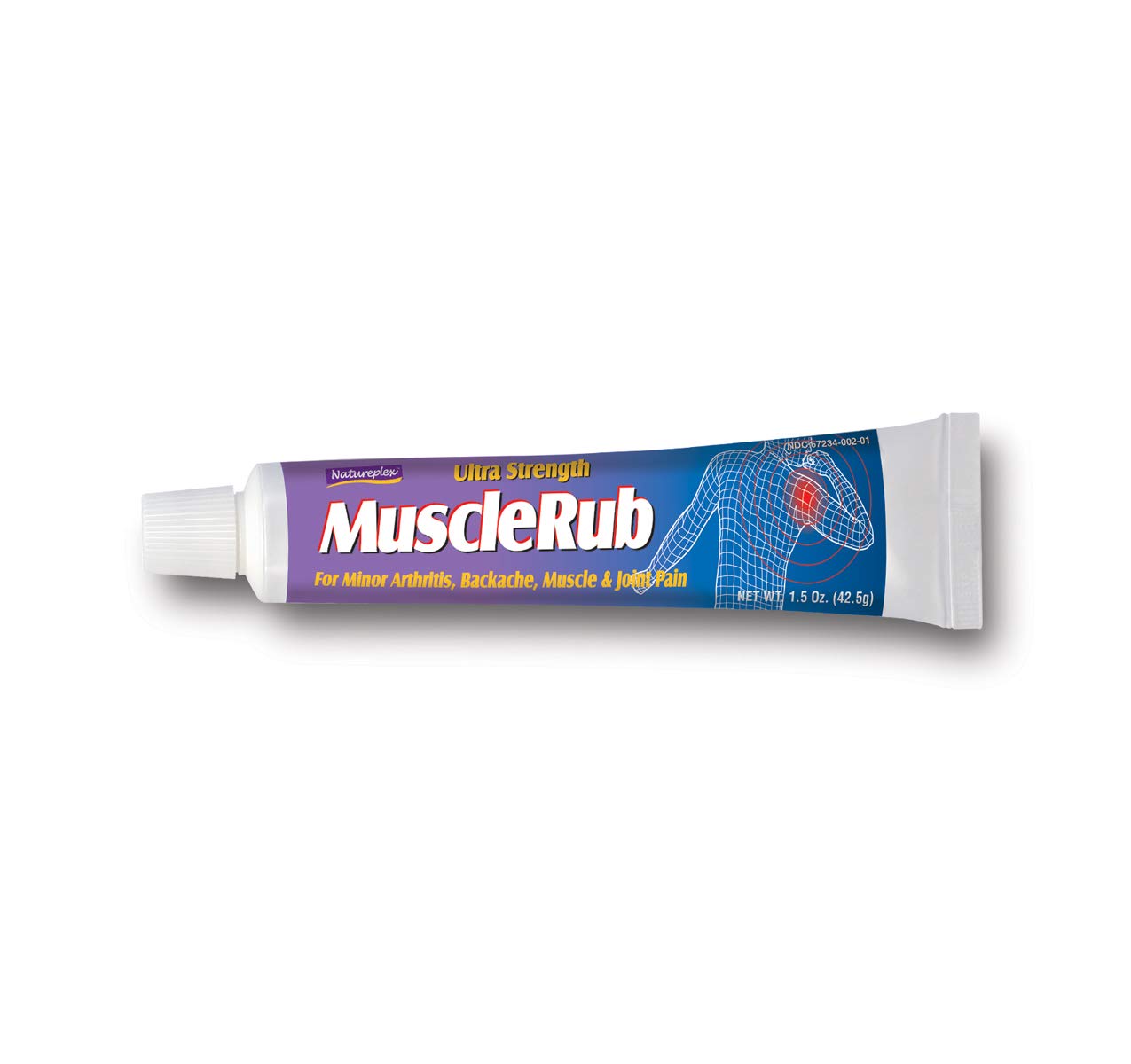 Natureplex Ultra Strength Muscle Rub – usage quotidien pour tensions et douleurs mineures.