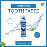NaturePro Dentifrice Bouche Sèche, format voyage pratique pour déplacements