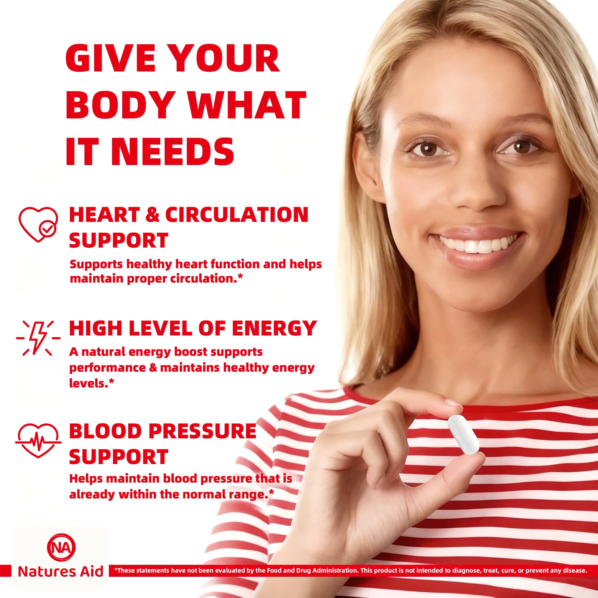 Natures Aid Betterave - énergie naturelle et endurance durable.