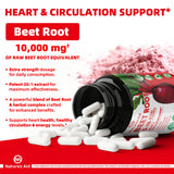Natures Aid Betterave - formule 5-en-1: soutien circulatoire potentiel.