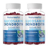 Gommes Natures Aid Glucosamine Chondroitine emballage 2 paquets, pratique.