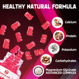 Gommes Natures Aid avec vitamine D et CoQ10, étiquette claire, soutien potentiel du métabolisme et énergie.