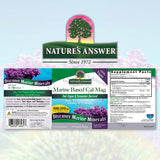 Nature's Answer calcium magnésium capsules – étui élégant pour vos routines quotidiennes