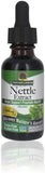 Extrait d'ortie Nature's Answer, bouteille concentrée, usage quotidien pour le bien-être naturel.
