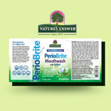 Periobrite flacon menthe fraîche avec bouchon pratique