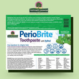 Emballage pack6 Nature's Answer PerioBrite, pratique pour toute la famille.