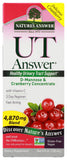 Nature's Answer UT Answer bouteille saveur cranberry, soutien possible des voies urinaires
