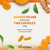 Nature's Base Curcuminoïdes 95% – concentration élevée pour les curcuminoïdes.