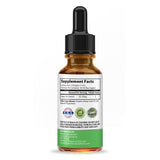 Nature's Beneficials huile chanvre — étiquette organique et formulation naturelle