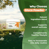 NATURES BLAST Gluco-Powder se dissout dans l’eau pour un mélange rapide.