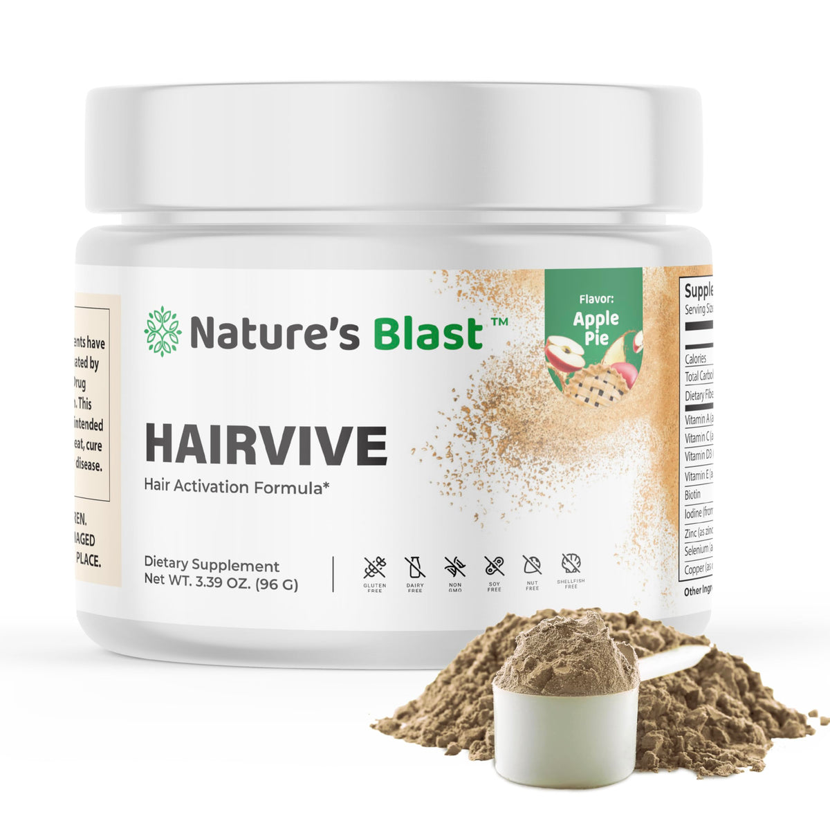 HairVive bouteille pratique pour soutenir la croissance des cheveux