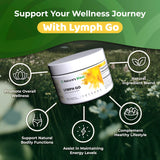 NATURES BLAST Lymph Go - doseur-poudre pratique pour une utilisation quotidienne