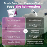 NATURES BLAST Shape Fusion, verre-doseur: mesurer facilement votre portion et rester organisé.