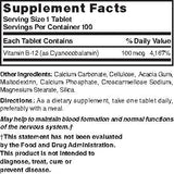 Emballage Nature's Blend NAT B12, présentation claire et sécurité du produit.
