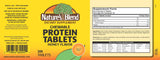 Nature's Blend tablettes protéine miel, emballage pratique pour le quotidien.