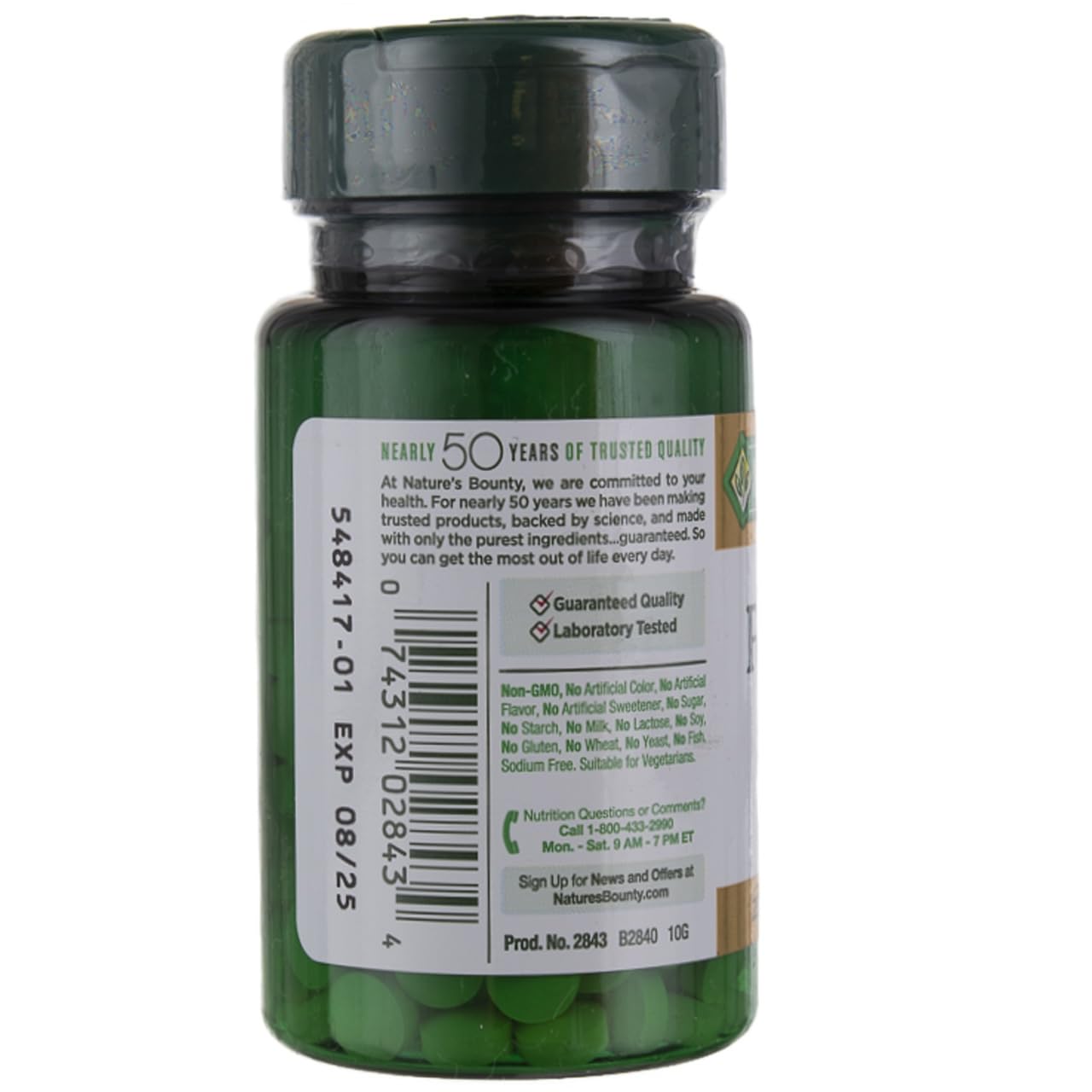 Nature's Bounty acide folique pack de 3 : pratique et économique
