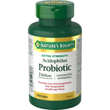 Nature's Bounty acidophilus en capsules, 2 milliards d'unités, soutien naturel de la flore intestinale.