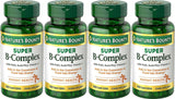 Nature's Bounty B-Complex acide folique vitamine C — bouteille, soutien énergie quotidien.