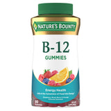 Nature's Bounty B12 gommes dans une bouteille, soutien à l'énergie quotidienne