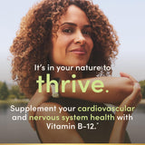Nature's Bounty B12 gommes, formulation végétarienne sans conservateurs