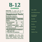 Deux gommes par jour Nature's Bounty B12, faciles et savoureuses