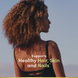 Biotin Nature's Bounty pour cheveux, peau et ongles sains