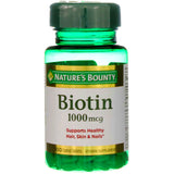Nature's Bounty Biotine 1000 mcg, geste quotidien facile à intégrer dans la routine.