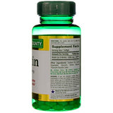 Nature's Bounty Biotine 5000 mcg, emballage robuste – conservation et fraîcheur.