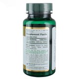 Nature's Bounty Biotine 5000 mcg, étiquette sur flacon – utilisation quotidienne pratique.