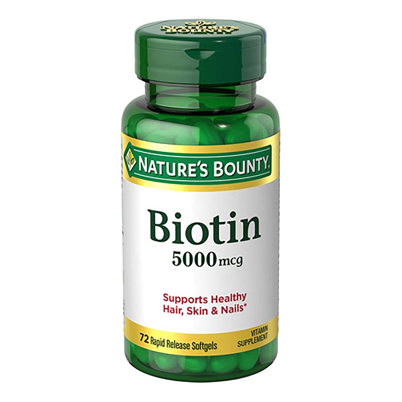 Nature's Bounty Biotine 5000 mcg, pack de 3 – solution économique.