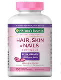 Nature's Bounty cheveux brillance bouteille — aide à renforcer la vitalité capillaire et l'éclat