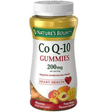 Gommes CoQ-10 Nature's Bounty saveur peche mangue, soutien énergétique quotidien
