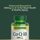 Nature's Bounty CoQ10, antioxydant Q-Sorb, soutien antioxydant potentiel.