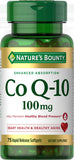Nature's Bounty CoQ10 - bouteille: soutien cardiovasculaire et énergie au quotidien.