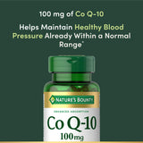 Nature's Bounty CoQ10 - gélules sans gluten et lactose.