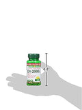 Nature's Bounty D3 Softgels, emballage extérieur élégant et identifiable.