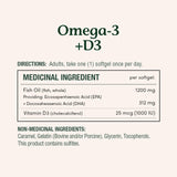 Nature's Bounty EPA et DHA par gélule, soutien nutritionnel potentiel