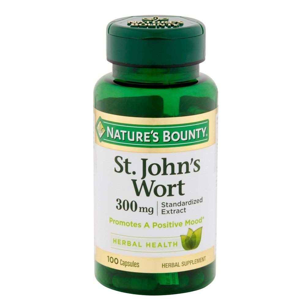 Gélules millepertuis Nature Bounty, 300 mg, pour soutenir l'humeur positive au quotidien