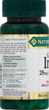 Étiquette Nature's Bounty Gentle Iron – conseils d’utilisation quotidiens
