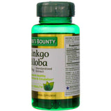 Nature's Bounty Ginkgo Biloba soutient potentiellement la mémoire et l’attention
