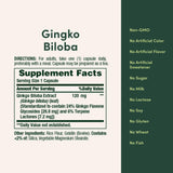 Nature's Bounty Ginkgo Biloba emballage durable et respectueux de l’environnement