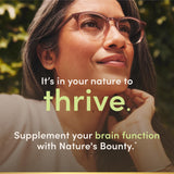 Nature's Bounty Ginkgo Biloba prise quotidienne facilitée par une capsule