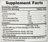 Nature's Bounty huile poisson 1400 mg - capsules: résultat pratique pour une routine complémentaire.