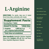Nature's Bounty L-Arginine 1000mg, prêt à l’emploi pour votre routine sportive