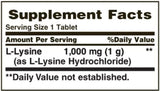 Nature's Bounty L-Lysine, notice d'utilisation, conseils simples pour une utilisation pratique.