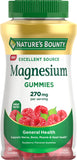 Nature’s Bounty Magnésium Citrate Gommes : flacon pratique pour votre routine quotidienne.