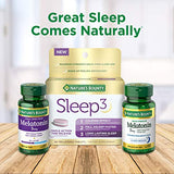 Nature's Bounty Mélatonine – Ingrédient cliniquement étudié soutenant le sommeil.